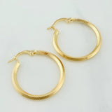Candongas Clau 1.7 g / 1 in Oro Amarillo 18K