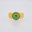 Anillo Cinturon Mallado 2.45gr / T7 1/2 / Oro Amarillo 18K ©