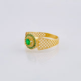 Anillo Cinturon Mallado 2.45gr / T7 1/2 / Oro Amarillo 18K ©