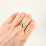Anillo Cinturon Mallado 2.45gr / T7 1/2 / Oro Amarillo 18K ©
