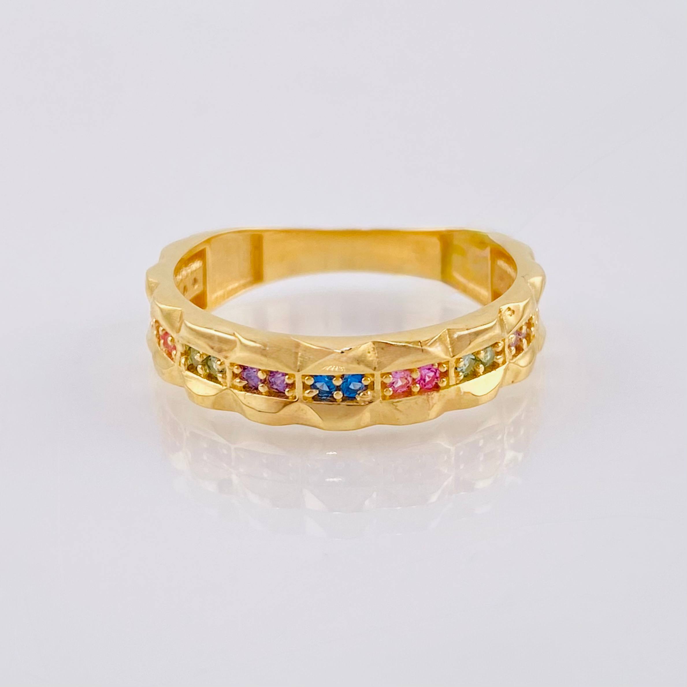 Imperial Line Ring 2.7gr / T7 / 18K Yellow Gold *