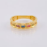 Imperial Line Ring 2.7gr / T7 / 18K Yellow Gold *