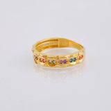 Imperial Line Ring 2.7gr / T7 / 18K Yellow Gold *
