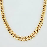 Cadena Cubana 13.25gr / 24 1/2 in / 6.1mm Oro Amarillo +1 18K *