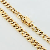Cadena Cubana 13.25gr / 24 1/2 in / 6.1mm Oro Amarillo +1 18K *