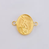 Herraje San Miguel Arcangel 0.95gr / 1/2 in / Oro Amarillo 18K *