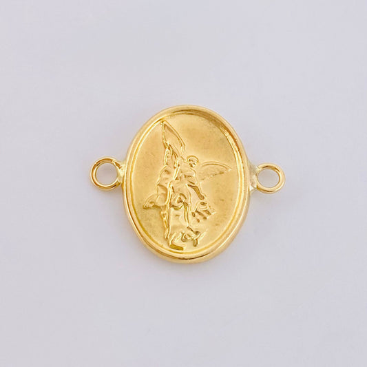 Charm Saint Michael 0.95gr / 3/4 in / Yellow Gold 18K ©