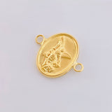 Herraje San Miguel Arcangel 0.95gr / 1/2 in / Oro Amarillo 18K *