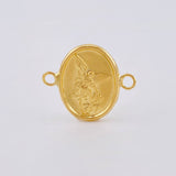 Herraje San Miguel Arcangel 0.95gr / 3/4 in / Oro Amarillo 18K ©