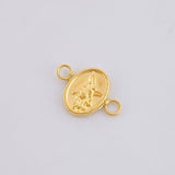 Herraje San Miguel Arcangel 0.6 g / 3/4 in Oro Amarillo 18K