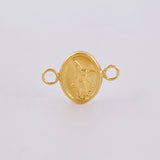 Herraje San Miguel Arcangel 0.6 g / 3/4 in Oro Amarillo 18K