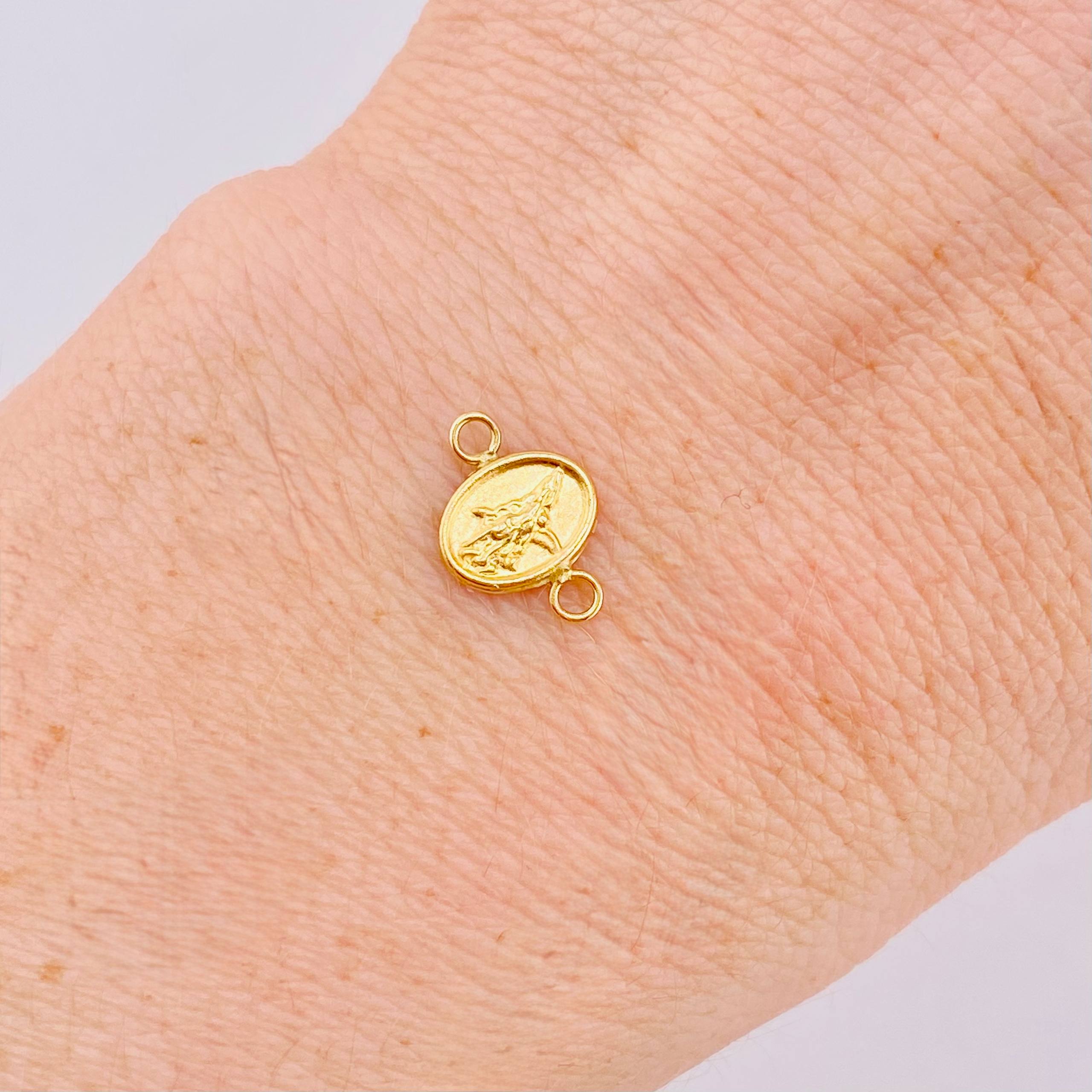 Herraje San Miguel 0.45gr / 1/2 in / Oro Amarillo 18K ©