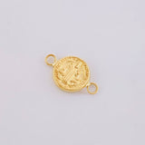 Herraje San Benito 0.3gr / 1/2 in / Oro Amarillo 18K *