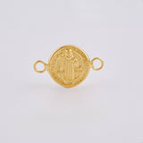 Herraje San Benito 0.55gr / 3/4 in / Oro Amarillo 18K ©