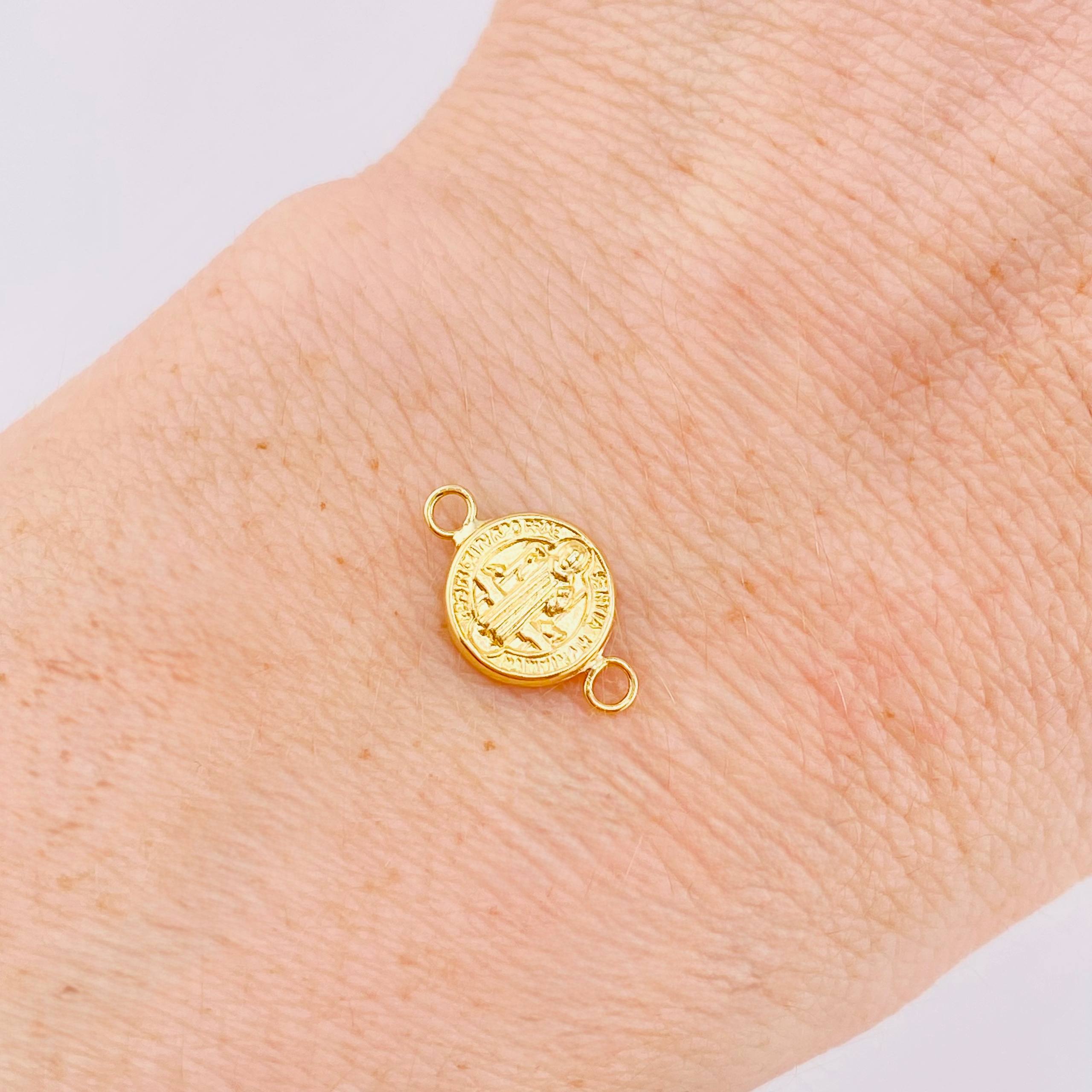 Herraje San Benito 0.55gr / 3/4 in / Oro Amarillo 18K ©