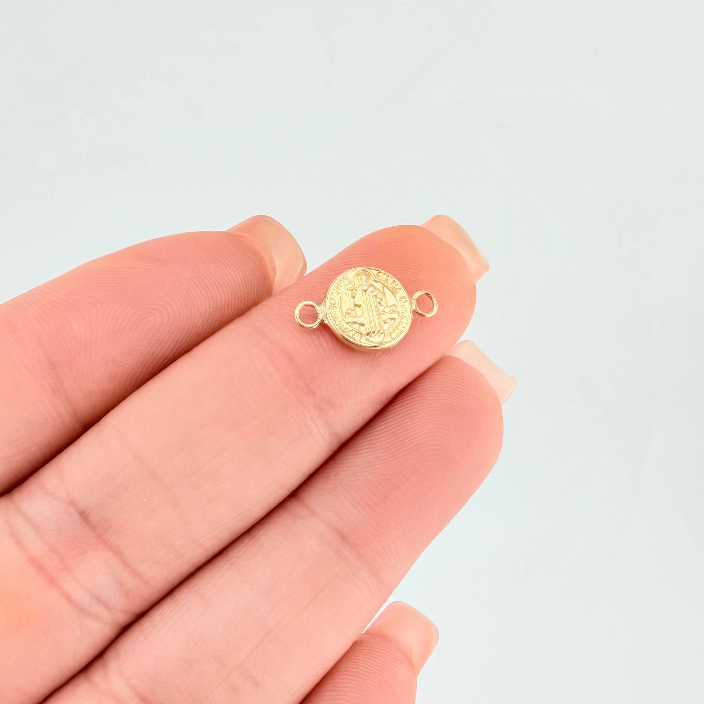 Herraje San Benito 0.3gr / 1/2 in / Oro Amarillo 18K ©