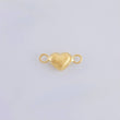 Herraje Corazón 0.2g / 1/2 in Oro Amarillo 18K