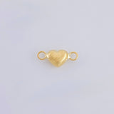 Herraje Corazón 0.2g / 1/2 in Oro Amarillo 18K