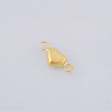 Herraje Corazón 0.15g / 1/2 in Oro Amarillo 18K