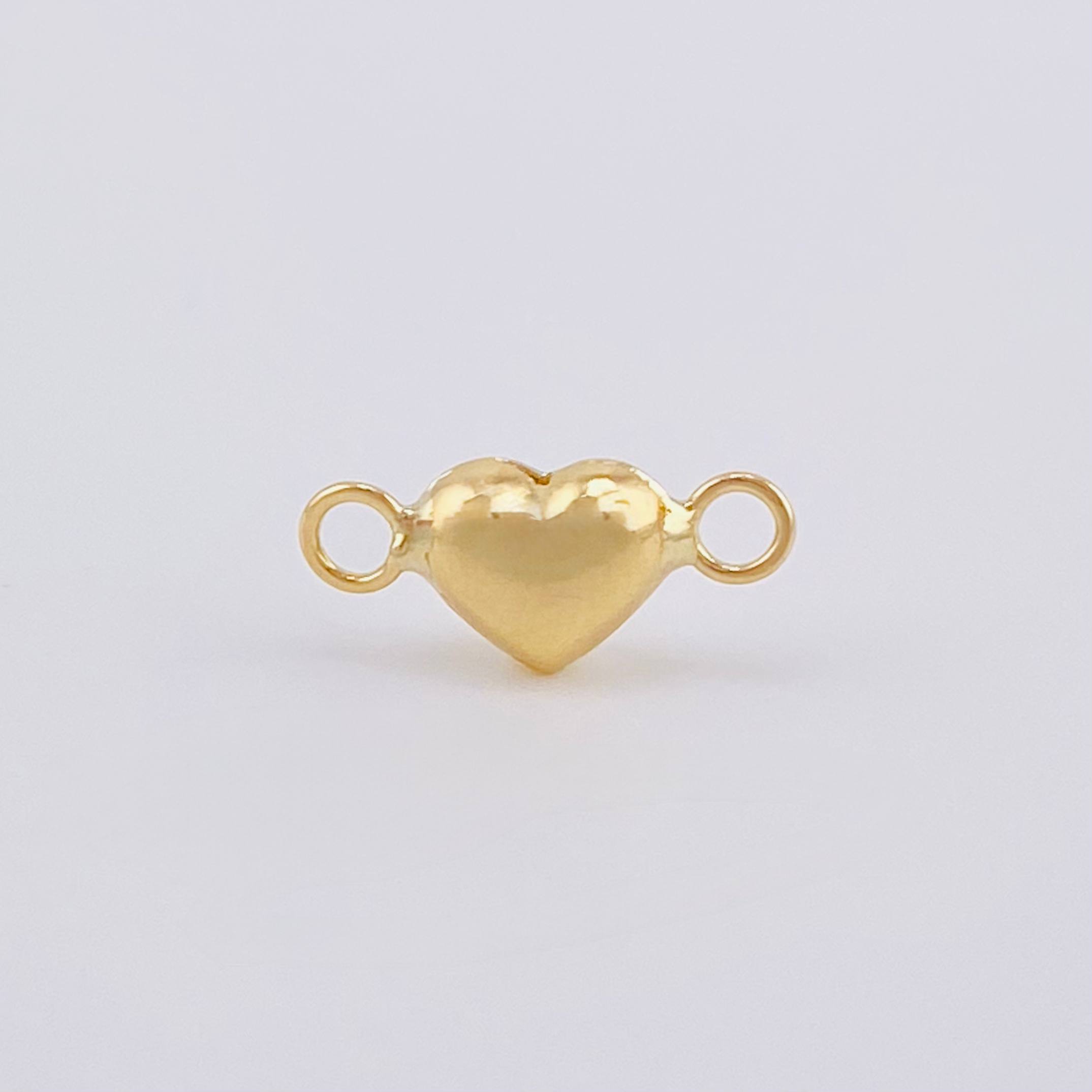 Herraje Corazón 0.2g / 1/2 in Oro Amarillo 18K