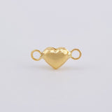 Herraje Corazón 0.2g / 1/2 in Oro Amarillo 18K