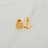 Topos Trebol 0.9gr / 6.8mm Oro Amarillo 18K %
