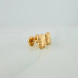 Topos Trebol 0.9gr / 6.8mm Oro Amarillo 18K %