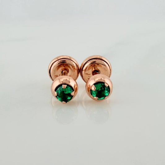 Topos Bisel 0.7 g / in / 3.8 mm Oro Rosa 18K