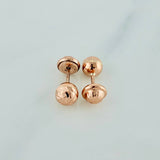 Topos Bola 0.85gr / 5mm Oro Rosa 18K %