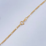 Figaro Chain 1.9gr / 23.6in / 18K Gold +1 &