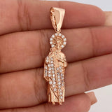 Dije San Judas Tadeo 5.15gr / 1 3/4 in / Oro Rosa 18K %