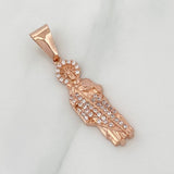 Dije San Judas Tadeo 5.15gr / 1 3/4 in / Oro Rosa 18K %
