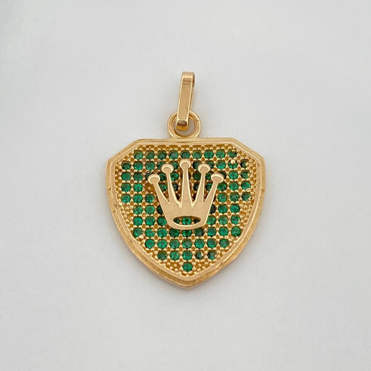 Dije Corona 2.75gr / 1 in / Oro Amarillo 18K %