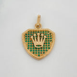 Dije Corona 2.75gr / 1 in / Oro Amarillo 18K %