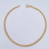 Cuban Links Bracelet 1gr / 7.6in / 18K Gold +1$