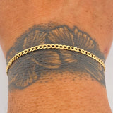 Cuban Links Bracelet 1.05gr / 7.5in / 18K Gold +1$