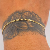 Cuban Links Bracelet 0.75gr / 7.5in / 18K Gold +1$