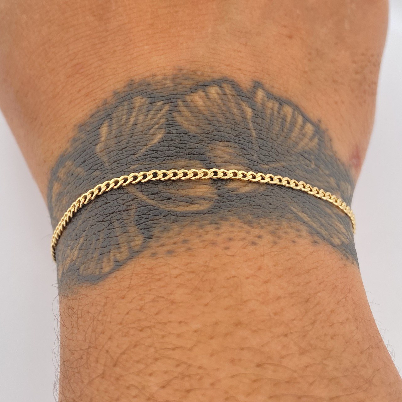 Cuban Links Bracelet 0.8gr / 7.6in / 18K Gold +1$