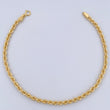 Rope Bracelet 1.75gr / 7.5in / 18K Gold +3 $