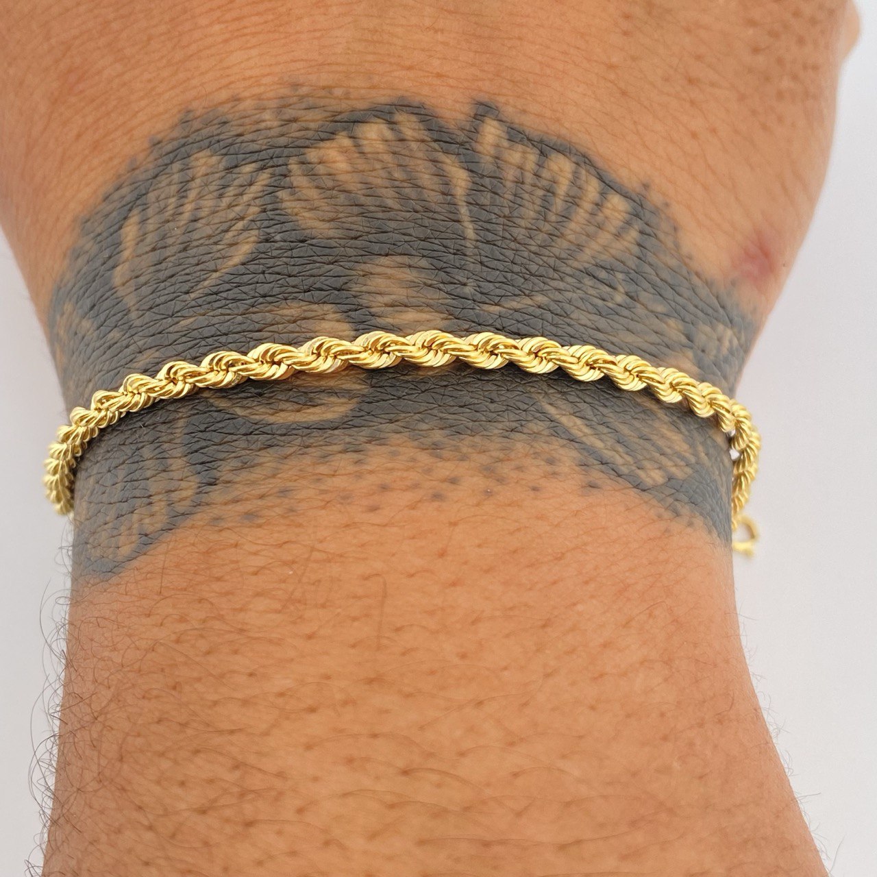 Rope Bracelet 1.75gr / 7.5in / 18K Gold +3 $