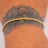 Rope Bracelet 1.3gr / 8.3in / 18K Gold +3$