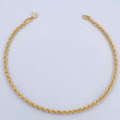Rope Bracelet 1.25gr / 7.7in / 18K Gold +3 &