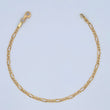 Figaro Bracelet 1.4gr / 7.6in / 18K Gold +1 &