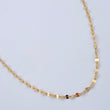 Flower Mirror Chain 0.75gr / 15.7in / 18K Gold +3$
