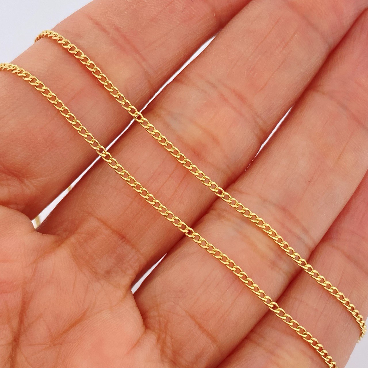 Cuban Links 1.75gr / 23.9in / 18K Gold +1$