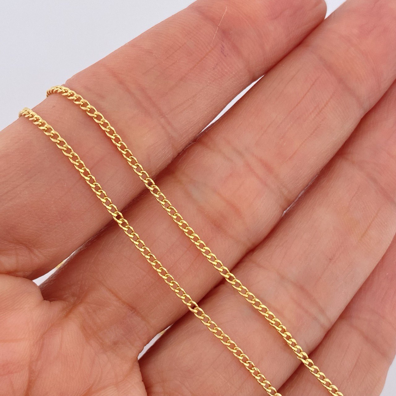 Cuban Links 1.65gr / 23.7in / 18K Gold +1$
