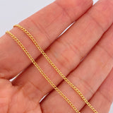 Cuban Links 1.65gr / 23.7in / 18K Gold +1$