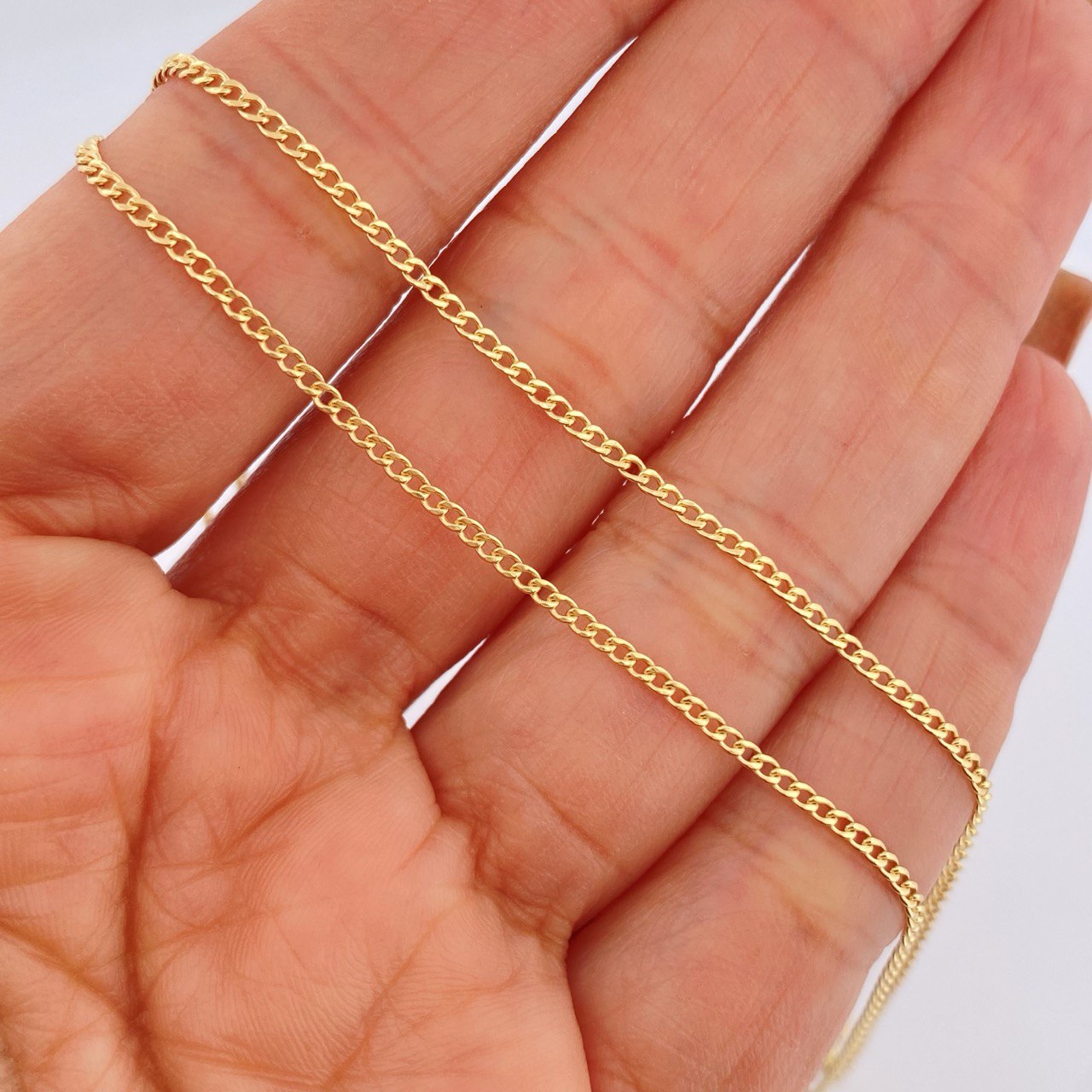 Cuban Links 1.35gr / 19.7in / 18K Gold +1$