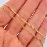Cuban Links 1.3gr / 19.7in / 18K Gold +1$