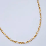 Figaro Chain 1.5gr / 19.7in / 18K Gold +1$